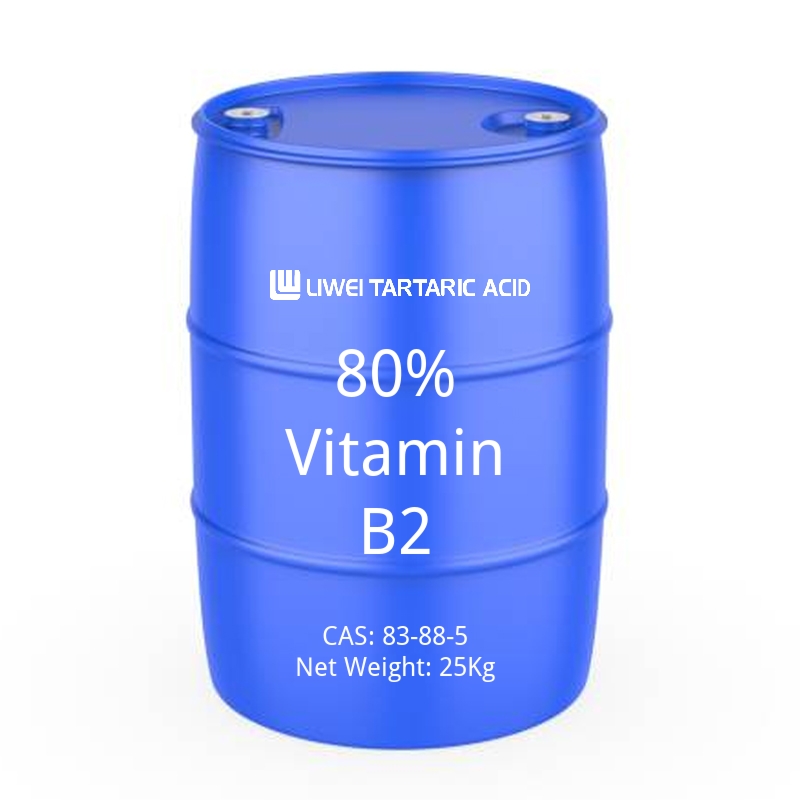80% Vitamin B2-cas-83-88-5