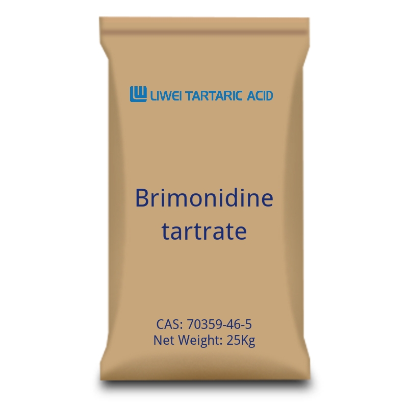 Brimonidine tartrate-cas-70359-46-5